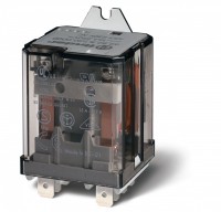 Finder Силовое электромеханическое реле; монтаж в наконечники Faston 250 (6.3х0.8мм); 3CO 16A; контакты AgSnO2; катушка 24В DC; степень защиты RTI; мо 628390244000 фото