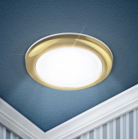 ЭРА WR1 GD Золото Светильник влагозащищенный MR16,12V220V, 50W C0043846 фото
