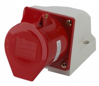 ЭРА R(OUT)-32-3P-PE-IP44 Розетка стационарная наружная 124 3Р+РЕ 32А 380В Б0032878 фото