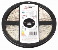 ЭРА Лента светодиодная LS2835-120LED-IP65-WW LS2835-120LED-IP65-WW-eco-5m Б0035600 фото