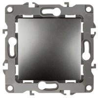 ЭРА 12-1001-12 выключатель, 10АХ-250В, IP20, без монтажных лапок, 12, графит Б0019272 фото
