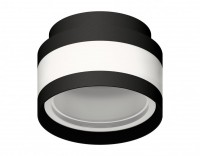 Корпус светильника накладной C8420 SBK/CL черный песок/прозрачный D110*H70mm GX53 C8420 фото