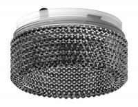 Насадка передняя N6151 BK тонированный D60*H25mm Out20mm MR16 (для корпуса светильника) N6151 фото