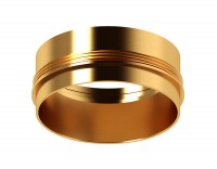 Насадка передняя для корпуса светильника с диаметром отверстия D60mm N6124 PYG золото желтое полированное D60*H32mm Out10mm MR16 N6124 фото