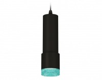 Ambrella Комплект подвесного светильника XP7402004 SBK/BL черный песок/голубой MR16 GU5.3 (A2302, C6343, A2030, C7402, N7194) XP7402004 фото