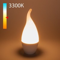 BLE1434 / Светодиодная лампа Свеча на ветру СDW LED D 6W 3300K E14 a055339 фото