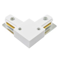 Track Accessories Соединитель на 90 гр. для двух контактного трека 2 белый A120033 фото