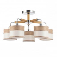 Modern Helen Хром Потолочный светильник E27 40W FR5329-PL-05-CH фото