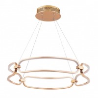 Maytoni Modern Chain Матовое Золото Подвесной светильник LED 50W 3500Лм MOD017PL-L50MG фото