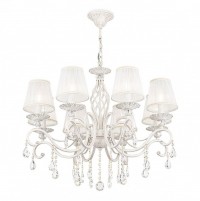 Maytoni Elegant Grace Белый с Золотом Люстра 8xE14 40W ARM247-08-G фото