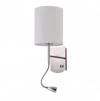 Maytoni Modern Bergamo Хром Бра 1xE27 60W MOD617WL-01CH фото