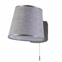Maytoni Modern Bergamo Черный и Хром Бра 1xE27 60W MOD613WL-01B фото