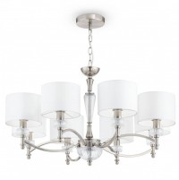 Maytoni Neoclassic Alicante Никель Люстра E14 40W MOD014CL-08N фото