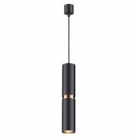 Odeon Light 4742/5L ODL20 15 черный/золотой Подвес GU10 5W 220V AFRA 4742/5L фото