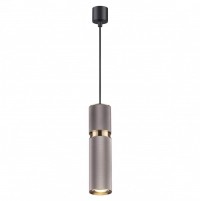 Odeon Light 4745/5L ODL20 15 коричневый/ золотой Подвес GU10 5W 220V AFRA 4745/5L фото