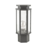 Odeon Light 4048/1B ODL18 704 темно-серый/белый Уличный светильник на столб IP44 E27 100W 220V GINO 4048/1B фото