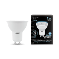 Gauss Лампа MR16 5W 530lm 4100K GU10 LED 101506205 фото