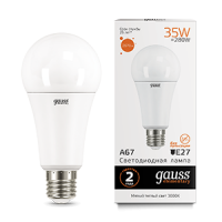 Gauss Лампа Elementary A67 35W 2670lm 3000K E27 LED 70215 фото
