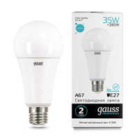 Gauss Лампа Elementary A67 35W 2740lm 4100K E27 LED 70225 фото