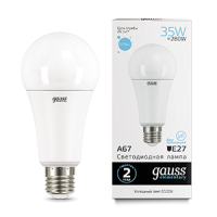 Gauss Лампа Elementary A67 35W 2790lm 6500K E27 LED 70235 фото