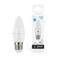 Gauss Лампа Elementary Свеча 10W 750lm 4100K E27 LED 30220 фото