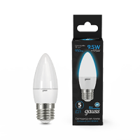 Gauss Лампа Свеча 9.5W 950lm 6500К E27 LED 1/10/50 103102310 фото