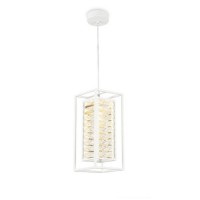 Ambrella Подвесной светильник с хрусталем TR5042 WH/CL белый/прозрачны E14/1 max 40W 180*180*760 TR5042 фото