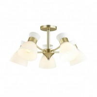 Lumion 4535/5C COMFI LN21 057 матовое золото Люстра потолочная E27 5*60W 220V WILMA 4535/5C фото