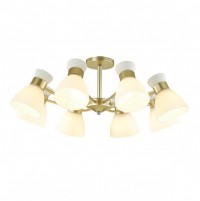 Lumion 4535/8C COMFI LN21 057 матовое золото Люстра потолочная E27 8*60W 220V WILMA 4535/8C фото