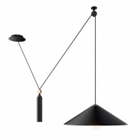 Maytoni Подвесной светильник Peso E27 1x60Вт P080PL-01B фото