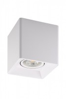 Светильник накладной IP 20, 10 Вт, GU5.3, LED, белый, пластик DK3030-WH DK3030-WH фото