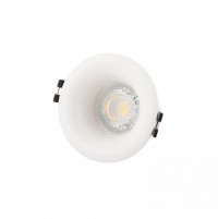 DK3024-WH Встраиваемый светильник IP20, 10Вт, GU5.3, LED, белый, пластик DK3024-WH фото