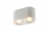 DK3036-WH Светильник накладной IP 20, 10 Вт, GU5.3, LED, белый, пластик DK3036-WH фото