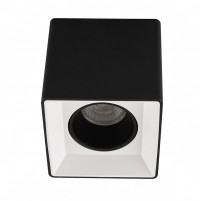 DK3080-BW+BK Светильник накладной IP 20, 10 Вт, GU5.3, LED, черно-белый/черный, пластик DK3080-BW+BK фото