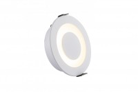 DK2700-WH Встраиваемый светильник, IP 20, 7 Вт, LED 3000, белый/белый, алюминий/акрил DK2700-WH фото