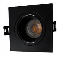 DK3071-BK Встраиваемый светильник, IP 20, 10 Вт, GU5.3, LED, черный/черный, пластик DK3071-BK фото