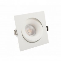 DK2121-WH Встраиваемый светильник, IP 20, 50 Вт, GU10, белый, алюминий DK2121-WH фото