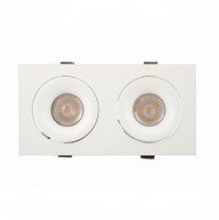 DK2122-WH Встраиваемый светильник, IP 20, 50 Вт, GU10, белый, алюминий DK2122-WH фото