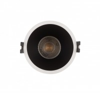 DK3026-WB Встраиваемый светильник, IP 20, 10 Вт, GU5.3, LED, белый/черный, пластик DK3026-WB фото