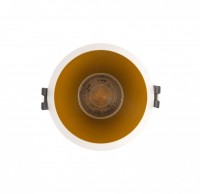 DK3026-WG Встраиваемый светильник, IP 20, 10 Вт, GU5.3, LED, белый/золотой, пластик DK3026-WG фото