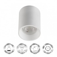 DK3110-WH Светильник накладной IP 20, 10 Вт, GU5.3, LED, белый, пластик DK3110-WH фото
