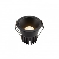 DK4500-BK Встраиваемый светильник, IP 20, 12 Вт, LED 3000, черный, алюминий DK4500-BK фото