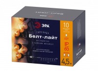 ЭРА ERABL-FIL1 Гирлянда нить Филамент, 4,5 м, длина провода 60 см, 10 LED, теплый белый, E27, каучук, 220В, IP44 Б0056017 фото