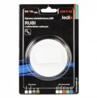 Zamel Светильник RUBI Белый/RGB в монт.коробку, 230V AC с встр. RGB контроллером 09-225-56 фото