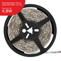 Gauss Лента LED Elementary 2835 -SMD 4.8W 12V DC красный IP66 (ZIP Bag 5м) 356000705 фото