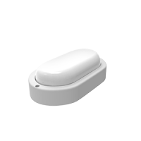 Gauss Светильник ЖКХ LITE овал 8W 680lm 4000K 200-240V IP65 160*90*46мм белый LED 161418208 фото