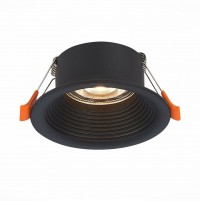 ST Luce ST202.408.01 Светильник встраиваемый Мат. черный GU10 1*50W D89xH40 220V Без ламп ST202.408.01 фото