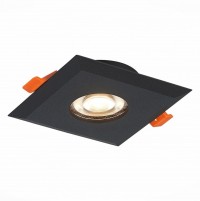 ST Luce ST204.408.01 Светильник встраиваемый Мат. черный GU10 1*50W L94xW94xH25 220V Без ламп ST204.408.01 фото