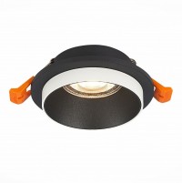 ST Luce ST206.408.01 Светильник встраиваемый Мат. черный GU10 1*50W D92xH41 220V Без ламп ST206.408.01 фото