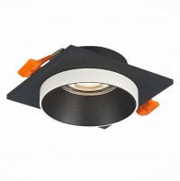 ST Luce ST206.418.01 Светильник встраиваемый Мат. черный GU10 1*50W L92xW92xH41 220V Без ламп ST206.418.01 фото